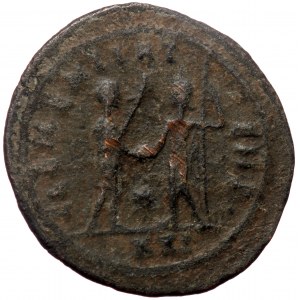 Probus (276-282), Antiochia, AE antoninianus (Bronze, 24,5 mm, 4,27 g). Obv: IMP C M AVR PROBVS P F AVG, radiate and dr