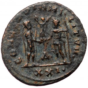 Diocletianus (284-305), Antiochia, AE antoninianus (Bronze, 22,0 mm, 3,08 g). Obv: IMP C C VAL DIOCLETIANVS AVG, radiat