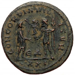 Diocletian (284-305), AE post-reform radiate (Bronze, 21,7 mm, 3,05 g), Alexandria, 296/7.