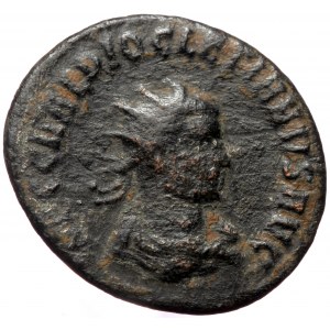 Diocletianus (284-305), Antiochia, AE antoninianus (Bronze, 21,6 mm, 2,88 g). Obv: IMP C C VAL DIOCLETIANVS AVG, radiat
