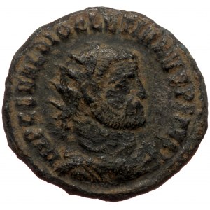 Diocletian (284-305) AE Antoninianus (Bronze 3,29g 21mm) Antioch, 10th officina.