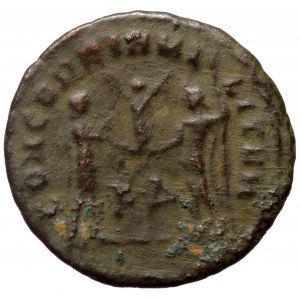 Maximianus (285-305), Cyzicus, AE antoninianus (Bronze, 20,9 mm, 3,06 g), 298/299. Obv: IMP C M A MAXIMIANVS P F AVG, r