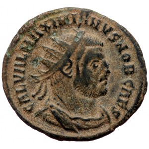 Maximianus as caesar (285-305), Cyzicus, AE antoninianus (Bronze, 21,3 mm, 2,72 g), 298/299. Obv: GAL VAL MAXIMIANVS NO