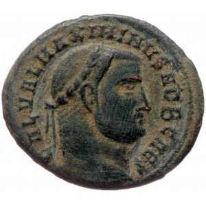Maximinus II (Caesar, 309-313), AE follis (Bronze 5,97g 25mm) Alexandria, 308-310.