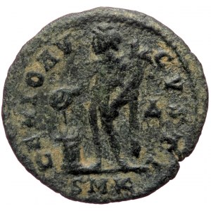 Maximinus II (310-313), Cyzicus, AE follis (Bronze, 22,3 mm, 2,47 g), 312-313. Obv: IMP C GAL VAL MAXIMINVS P F AVG, lau