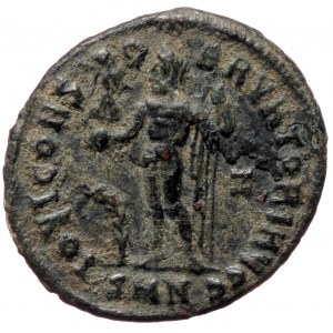 Licinius I (308-324), Nicomedia, AE follis (Bronze, 19,8 mm, 2,76 g), 317-320. Obv: IMP LICI - NIVS AVG, laureate and dr