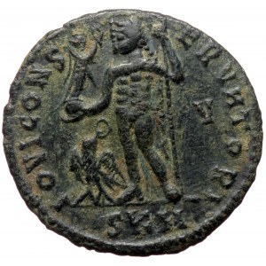Licinius I (308-324), Antiochia, AE follis (Bronze, 18,9 mm, 3,86 g), 317-320. Obv: IMP LICI - NIVS AVG, laureate and dr