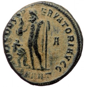 Licinius I (308-324), Antiochia, AE follis (Bronze, 18,9 mm, 2,57 g), 317-320. Obv: IMP LICI - NIVS AVG, laureate and dr