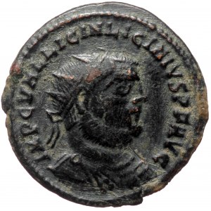 Licinius I (308-324), AE follis (Bronze, 20,8 mm, 2,69 g), 321-324. Obv: IMP C VAL LICIN LICINIVS P F AVG, radiate, drap