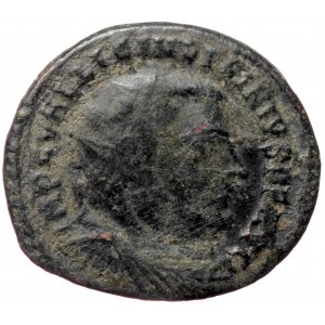 Licinius I (308-324), Heraclea, AE follis (Bronze, 20,3 mm, 2,93 g), 321-324. Obv: IMP C VAL LICIN LICINIVS P F AVG, rad