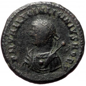 Licinius II as caesar (317-324), Cyzicus, AE follis (Bronze, 18,9 mm, 3,62 g), 319. Obv: D N VAL LICIN LICINIVS NOB C, l