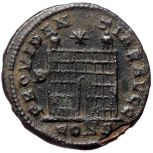 Constantine I (307/10-337), Constantinopolis, AE follis (Bronze, 19,0 mm, 2,91 g), 326-327. Obv: CONSTAN-TINVS AVG, laur