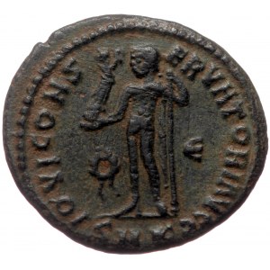 Constantine I The Great (307-337) AE Follis (Bronze 3,41g 19mm) Cyzicus, 317-320.