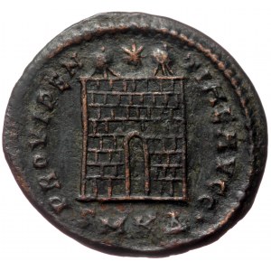 Constantine I the Great (307-337) AE follis (Bronze 3,43g 19mm) Cyzicus, 329-330.