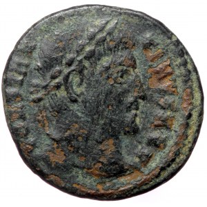 Constantine I (307/10-337), Cyzicus, AE follis (Bronze, 18,2 mm, 2,30 g), 324-325. Obv: CONSTAN-TINVS AVG, laureate head