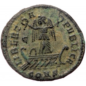 Constantine I (307/10-337), Constantinopolis, AE follis (Bronze, 20,2 mm, 2,98 g), 327-328. Obv: CONSTANTI - NVS MAX AVG