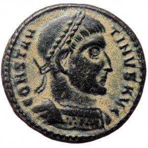 Constantine I (307/10-337),Thessalonica, AE follis (Bronze, 19,1 mm, 3,16 g), 319. Obv: CONSTANTINVS AVG, laureate and c