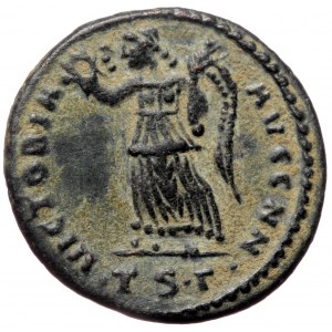 Constantine I (307/10-337),Thessalonica, AE follis (Bronze, 19,1 mm, 3,16 g), 319. Obv: CONSTANTINVS AVG, laureate and c