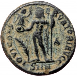 Constantine I (307/10-337), Nicomedia, AE follis (Bronze, 17,8 mm, 2,67 g), 317-320 ?. Obv: IMP CONST - ANTINVS AVG, lau