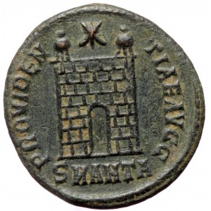 Constantine I (307/10-337), Antiochia, AE follis (Bronze, 19,6 mm, 2,92 g), 327-328. Obv: CONSTAN-TINVS AVG, laureat-and