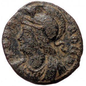 Commemorative Series, 330-354, Antiochia, AE follis (Bronze, 17,2 mm, 2,66 g), under Constantine I, ca. 330-335. Obv: V