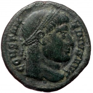 Constantine I (307/10-337), Nicomedia, AE follis (Bronze, 18,8 mm, 2,56 g), 328-329. Obv: CONSTAN-TINVS AVG, trip pearl