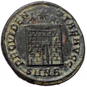 Constantine I (307/10-337), Nicomedia, AE follis (Bronze, 19,8 mm, 2,87 g), 328-329. Obv: CONSTANTINVS MAX AVG, rosette-