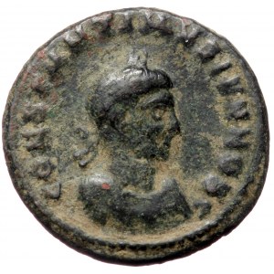 Constantine II as caesar (316-337), Thessalonika, AE follis (Bronze, 18,4 mm, 3,21 g), struck under Constantine I, 318-3