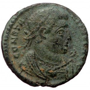 Constantine II as caesar (316-337), AE follis (Bronze, 18,6 mm, 2,15 g), Treveri (Trier), 323.