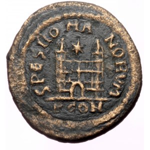 Flavius Victor (387-388), AE follis (Bronze, 16,6 mm, 2,86 g). Arelate, 387-388.