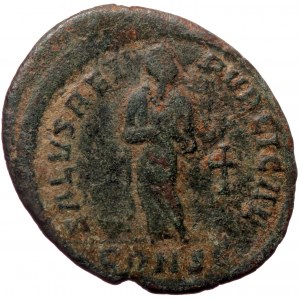 Aelia Flaccilla (379-386/8), Constantinopolis, AE majorina (Bronze, 25,0 mm, 4,60 g). Obv: AEL FLACCILLA AVG, diademed