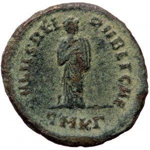 Aelia Flaccilla (379-386/8), Cyzicus, AE majorina (Bronze, 24,0 mm, 4,35 g). Obv: AEL FLAC - CILLA AVG, diademed, drape