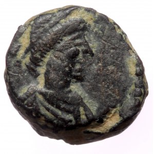 Anastasius I (491-518), AE nummus (Bronze, 9,33 mm, 1,23 g), Constantinople, 491-498.