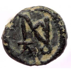 Anastasius I (491-518), AE nummus (Bronze, 9,33 mm, 1,23 g), Constantinople, 491-498.