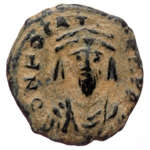 Phocas (602-610), AE decanummium (Bronze, 18,2 mm, 2,74 g), Constantinople, struck 602/603?