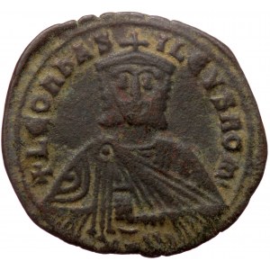 Leo VI the Wise (886-912), AE follis (Bronze, 26,9 mm, 5,24 g), Constantinople.
