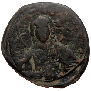 Anonymous attributed to Romanus III (1028-1034) AE follis (Bronze 14,01g 32mm) Constantinople, ca 1028-1034.