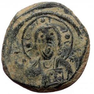 Anonymous follis, class I, time of Nicephorus III, ca. 1078-1081, AE follis (Bronze, 25,4 mm, 7,07 g), Constantinople.