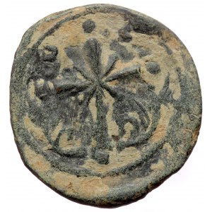 Anonymous follis, class I, time of Nicephorus III, ca. 1078-1081, AE follis (Bronze, 25,4 mm, 7,07 g), Constantinople.