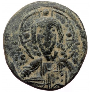 Anonymous Folles, time of Nicephorus III, ca 1078-1081 AE Follis (Bronze 3,73g 23mm) Class I, Constantinopolis.