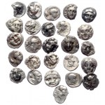 20 Greek Silver coins (Silver, 18.5g)