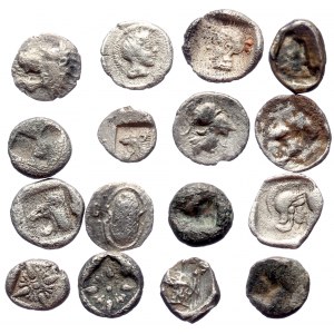 16 Greek Silver coins (Silver, 13.67g)