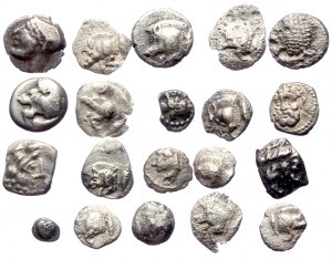 20 Greek Silver coins (Silver, 8.75g)