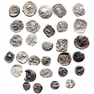 30 Greek Silver coins (Silver, 12.54g)