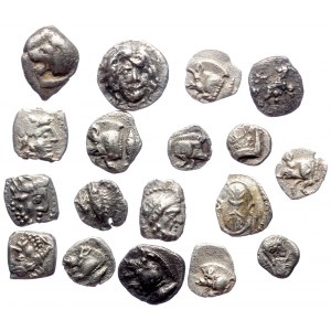 18 Greek Silver coins (Silver, 10.76g)