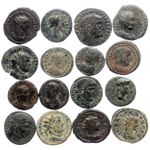 16 Roman bronze coins (Bronze, 47.40g)