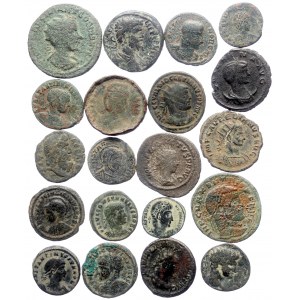 20 Roman bronze coins (Bronze, 71.80g)