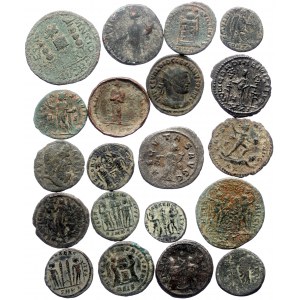 20 Roman bronze coins (Bronze, 71.80g)