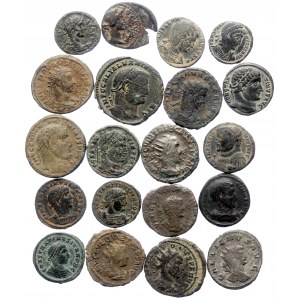 20 Roman bronze coins (Bronze, 66.40g)