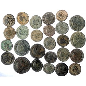 26 Roman bronze coins (Bronze, 113.80g)